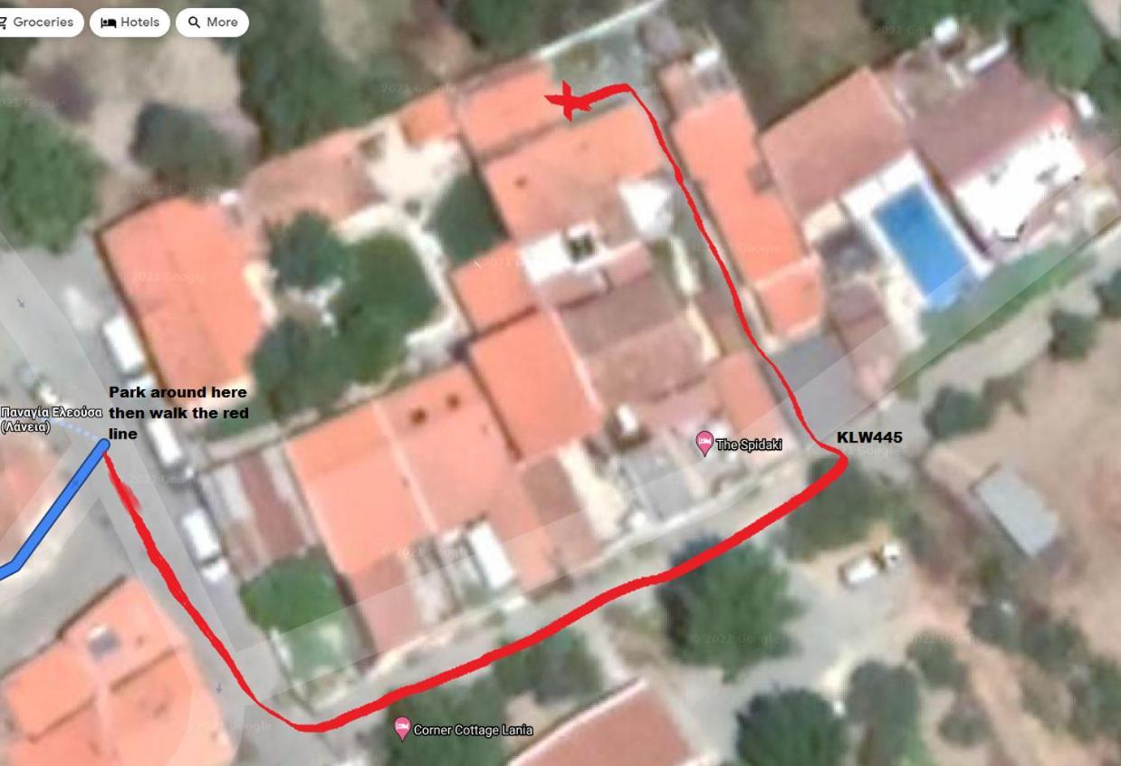 The Spidaki Otel Lania Dış mekan fotoğraf